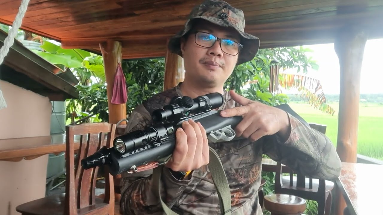 ruger 10/22 ปืนลูกกรด .22 lr made in U.S.A กระบอกหนึ่งในดวงใจ... ทนทานและแม่นยำ😍👍😁