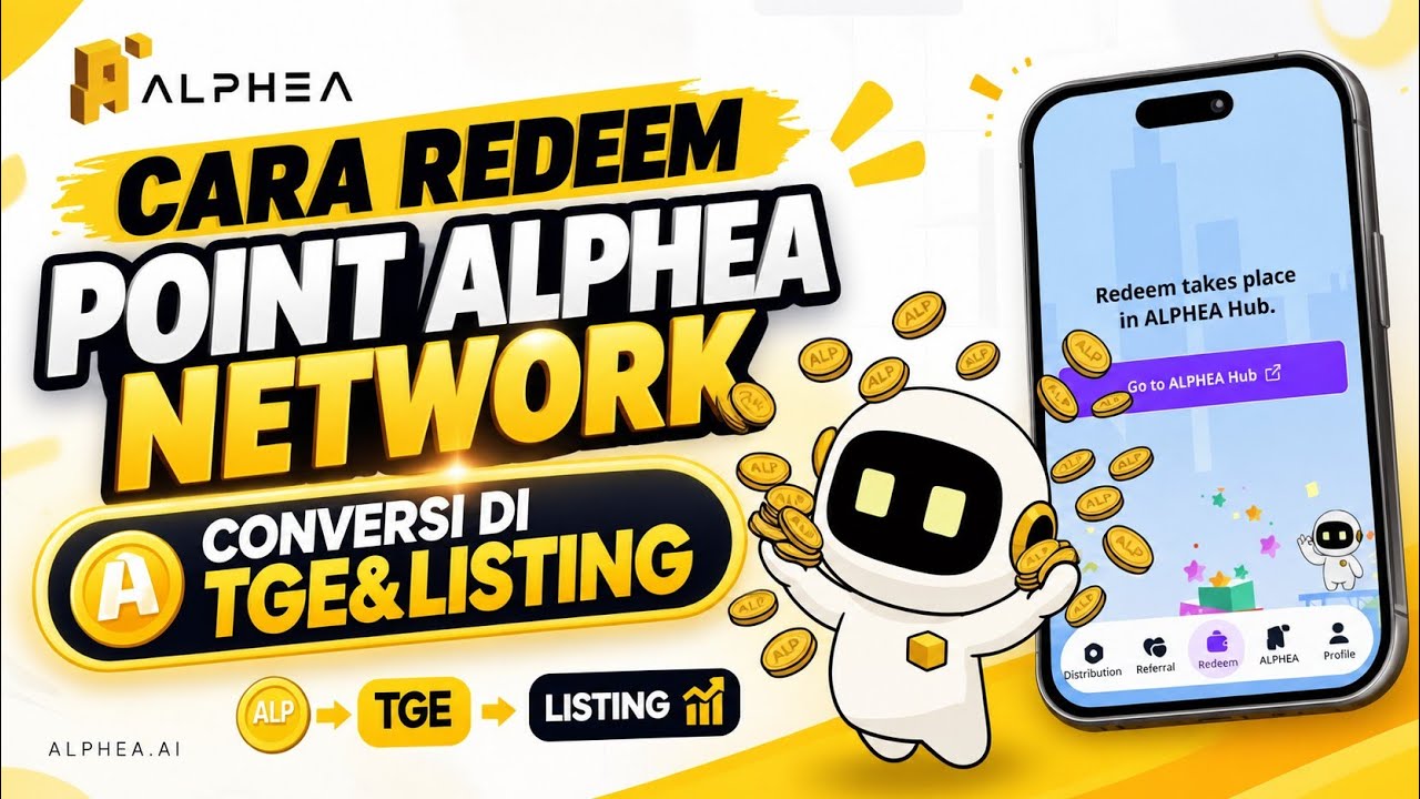 TUTORIAL REDEEM POINT ALPHEA NETWORK || REDEEM SEBELUM 10 SEPTEMBER 2026.