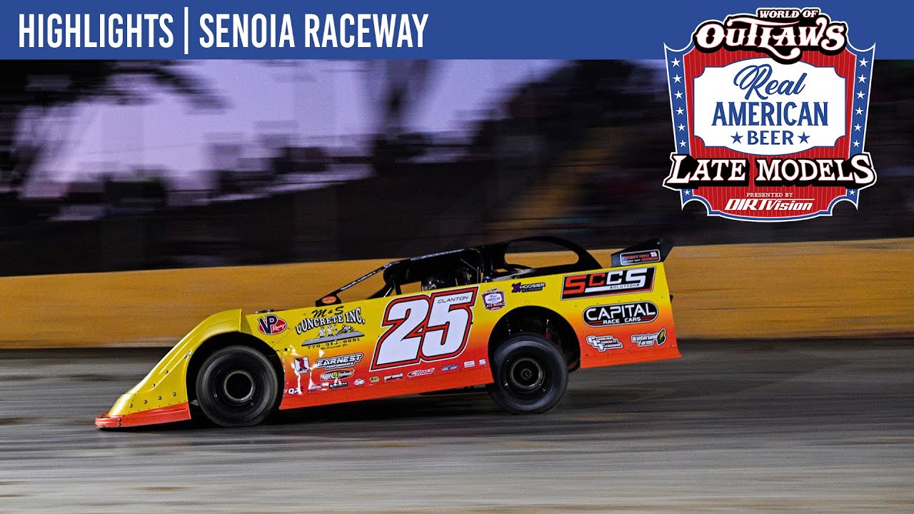 World of Outlaws Real American Beer Late Models | Senoia Raceway | September 13, 2025 | HIGHLIGHTS
