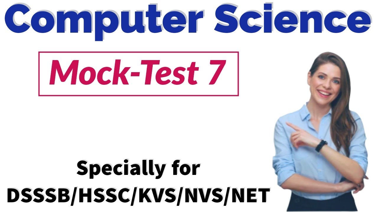 #Computer_science Mock-Test series | #DSSSB/HSSC/KVS/NVS/EMRS Computer #Teacher study material
