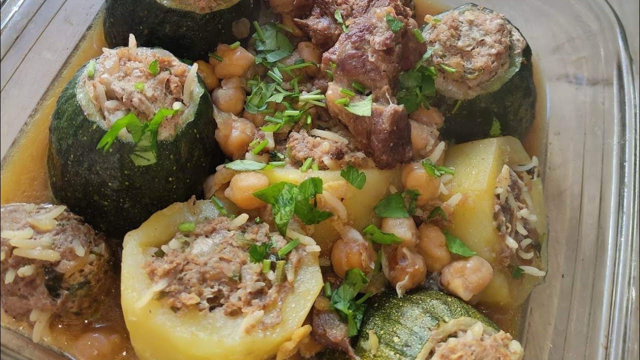Dolma de courgettes et pommes de terre tr&egrave;s d&eacute;licieuse ❤️❤️