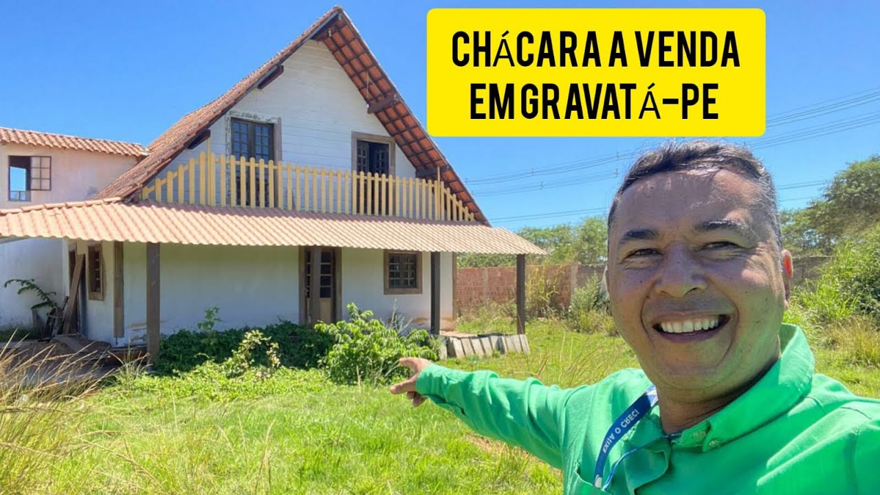 TESOURO DESCOBERTO EM GRAVATÁ, LINDA CHÁCARA A VENDA!