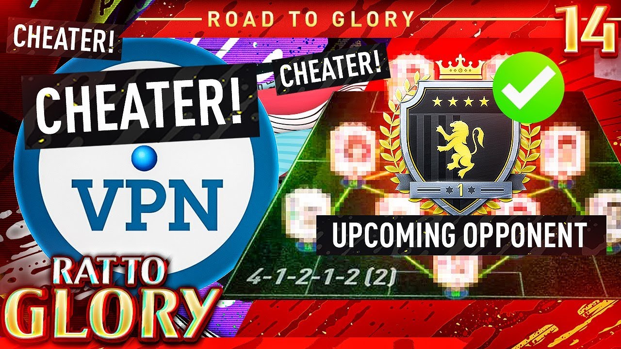 THE WEEKEND APPROACHES THE RATS!! CHEATER VPN SWEAT SNIPES US! #FIFA20 PC RAT TO GLORY #14