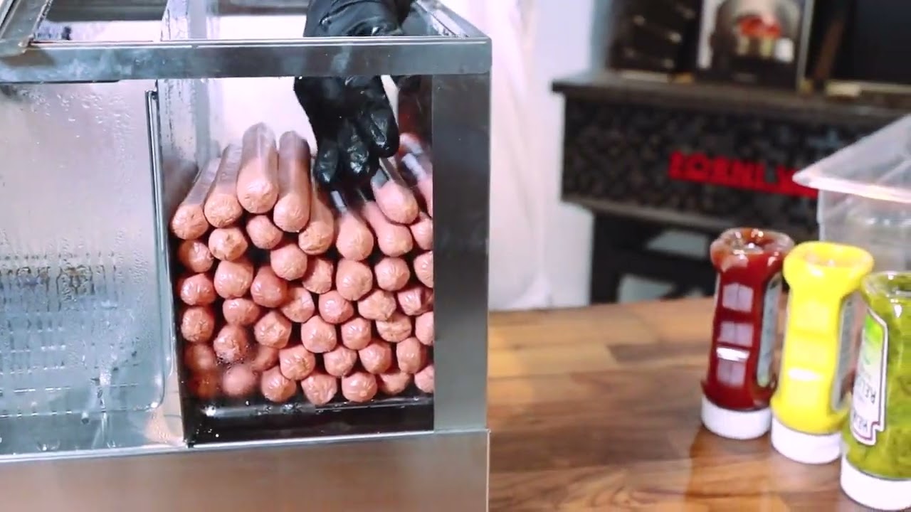 Omcan Hotdog Steamer and Bun Warmer