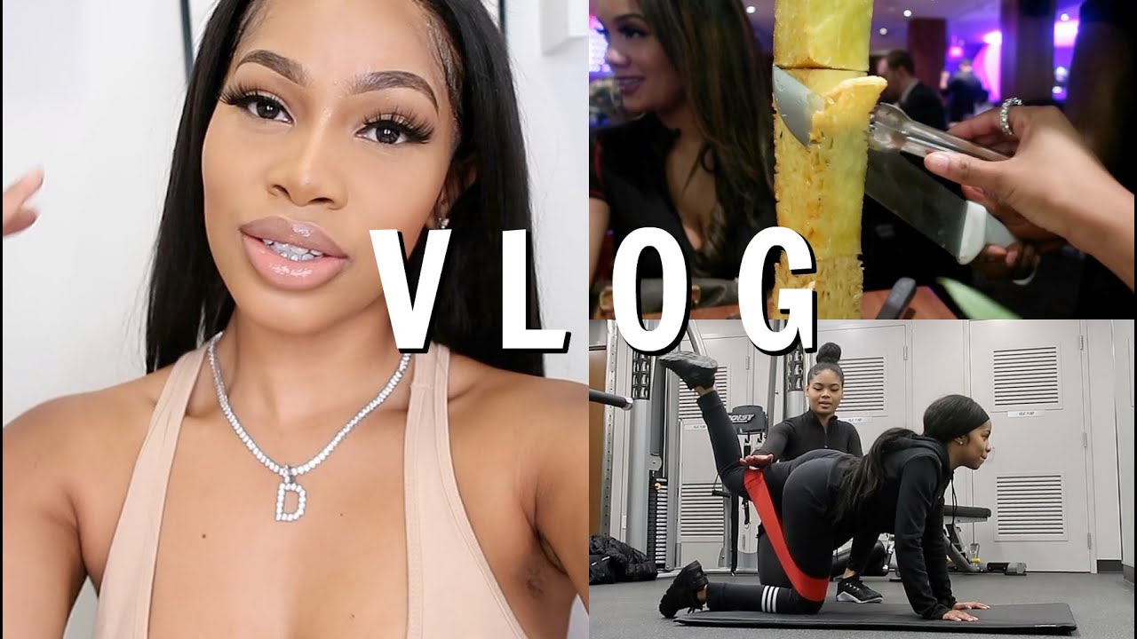 WEEKEND VLOG! | BRAZILIAN STEAKHOUSE, CAN'T HANG IN THE CLUB, GETTING BACK IN THE GYM! | Dana Alexia