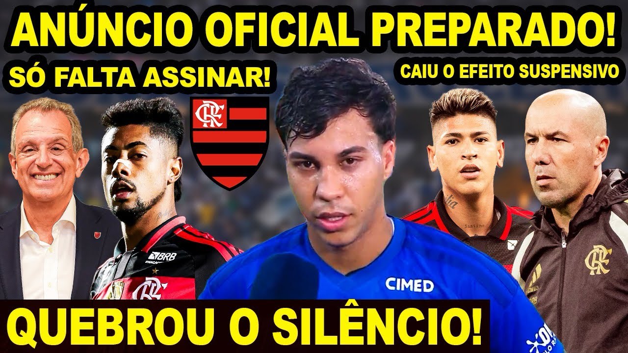 AN&Uacute;NCIO PREPARADO! FLAMENGO RENOVA COM BRUNO HENRIQUE! KAIO JORGE PODE CHEGAR NO MENG&Atilde;O? CARRASCAL