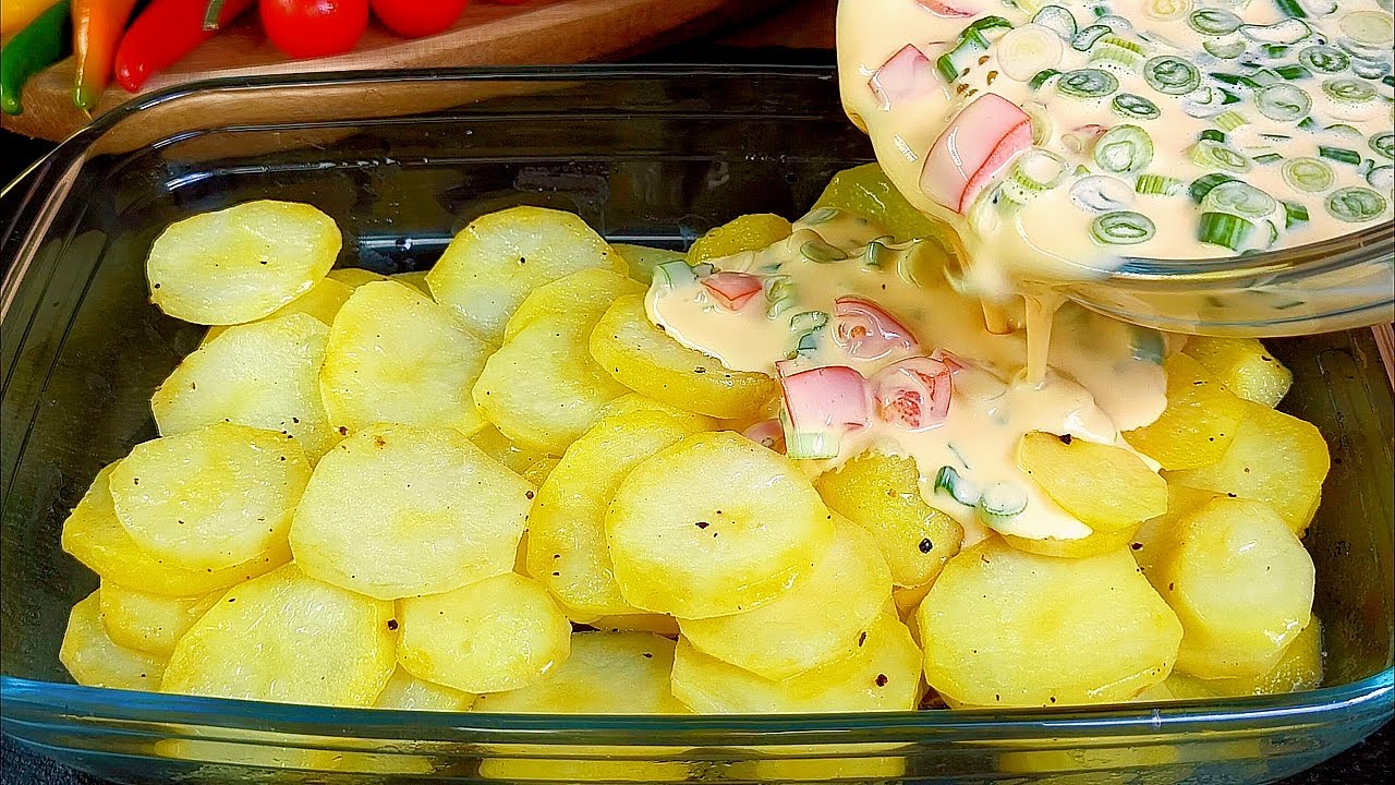 Я беру картошку и яйца. Рецепт картофельного гратена - семья ест его каждый день!
