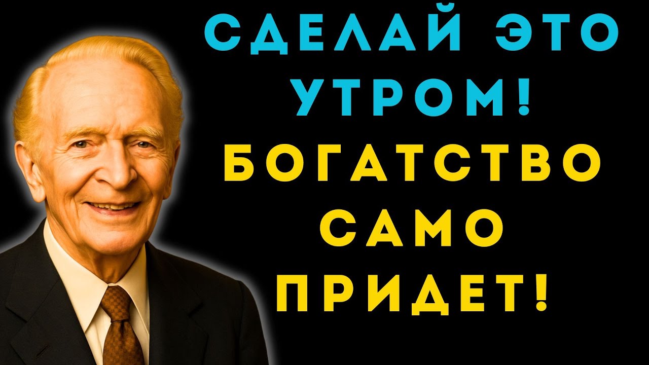 СДЕЛАЙ ЭТО УТРОМ... и БОГАТСТВО потечет к тебе рекой! Секрет подсознания
