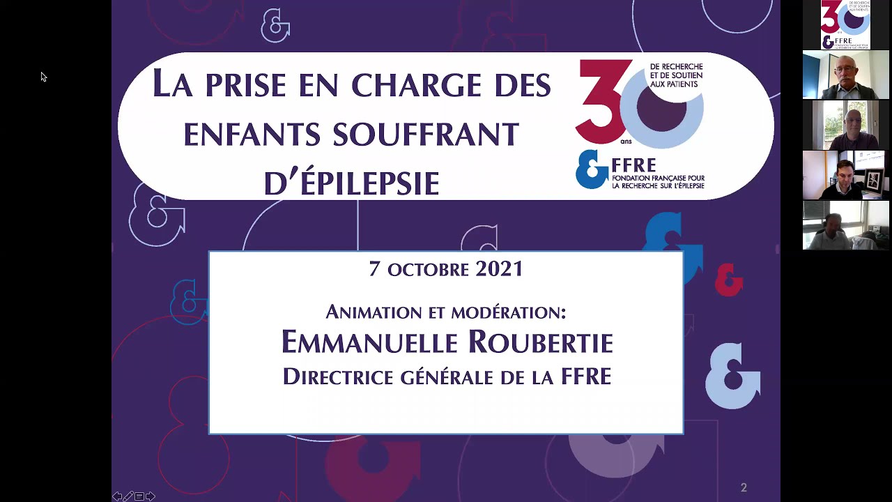 Webinaire: la prise en charge des enfants souffrant d'épilepsie