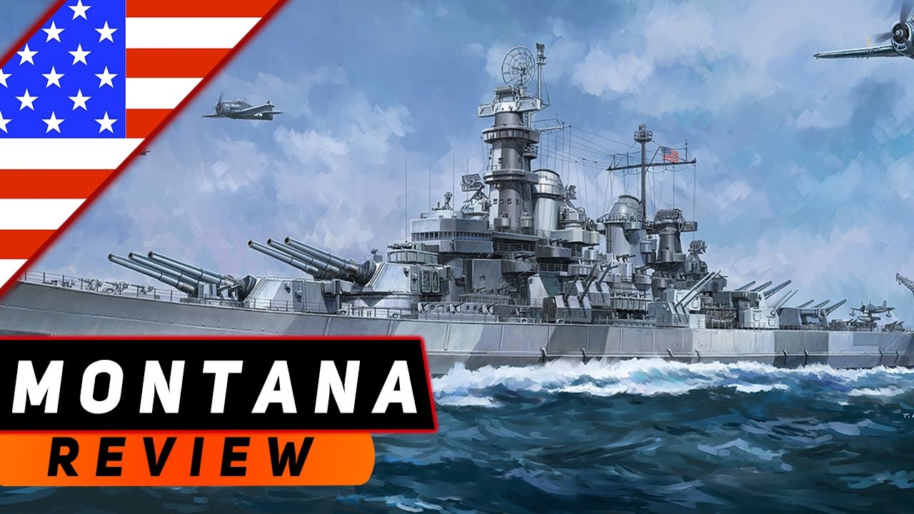 ЛИНКОР MONTANA! СБОРКА С УНИКАЛКОЙ! ВОТ ЭТО ТОП! МИР КОРАБЛЕЙ/WORLD OF WARSHIPS
