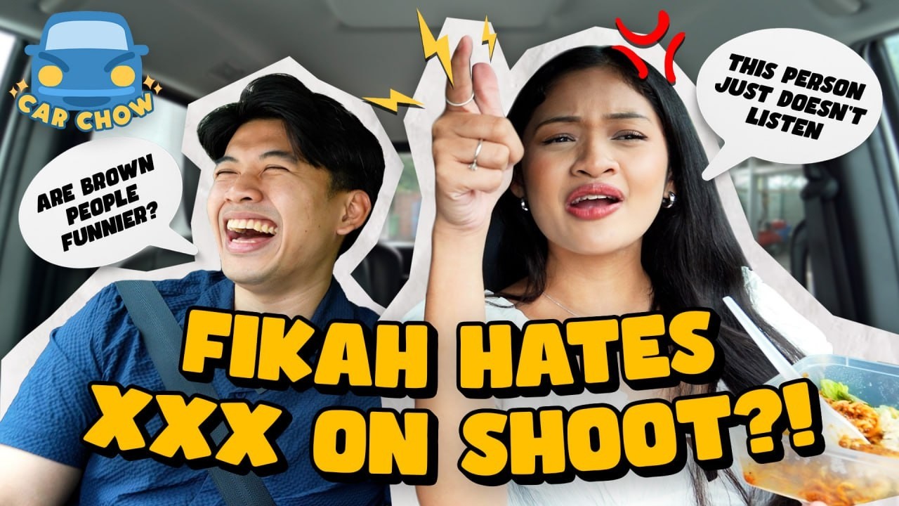 Fikah HATES working with XXX?! (Feat. stress eating comfort food) | Car Chow | EP 5
