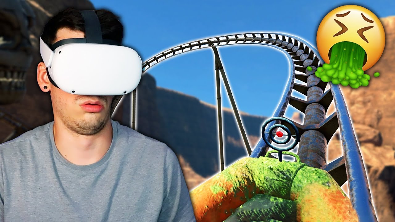 I ALMOST THREW UP. (Epic Roller Coasters)