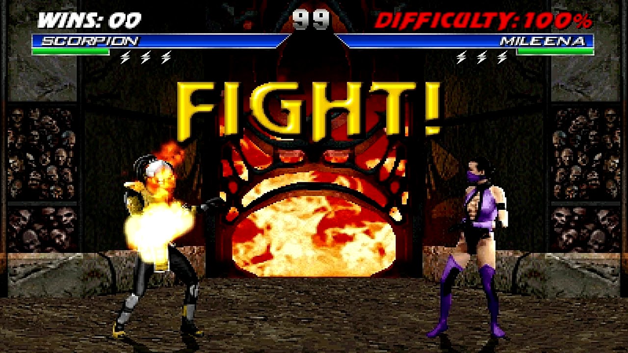 Mortal Kombat Project 4.1 - Cyborg Scorpion playthrough