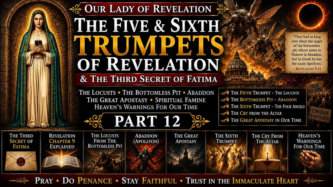 Our Lady of Revelation (Part 9 Part 1): Fatima & Revelation 9–13: Apostasy, & the Smoke of Satan