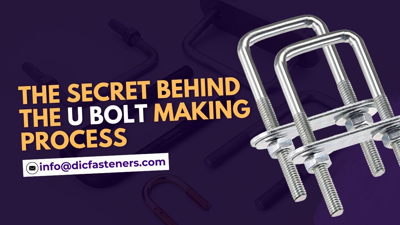 The secret behind the U bolt making process | Fasteners Hardware | #uboltmaking #ubolt