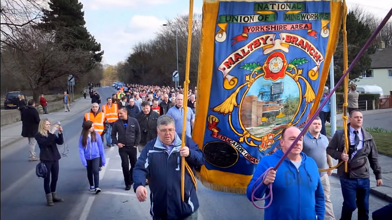 Maltby's Last Stand March on 6th-April-2013.