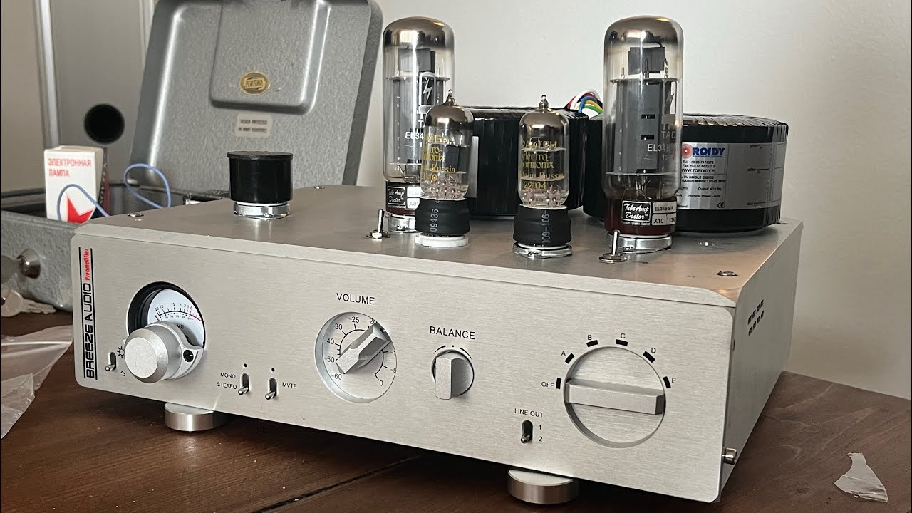 DIY Single Ended EL34 Tube Amp
