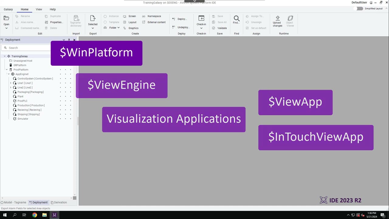 Mastering the Deployment Model in AVEVA™︎ System Platform