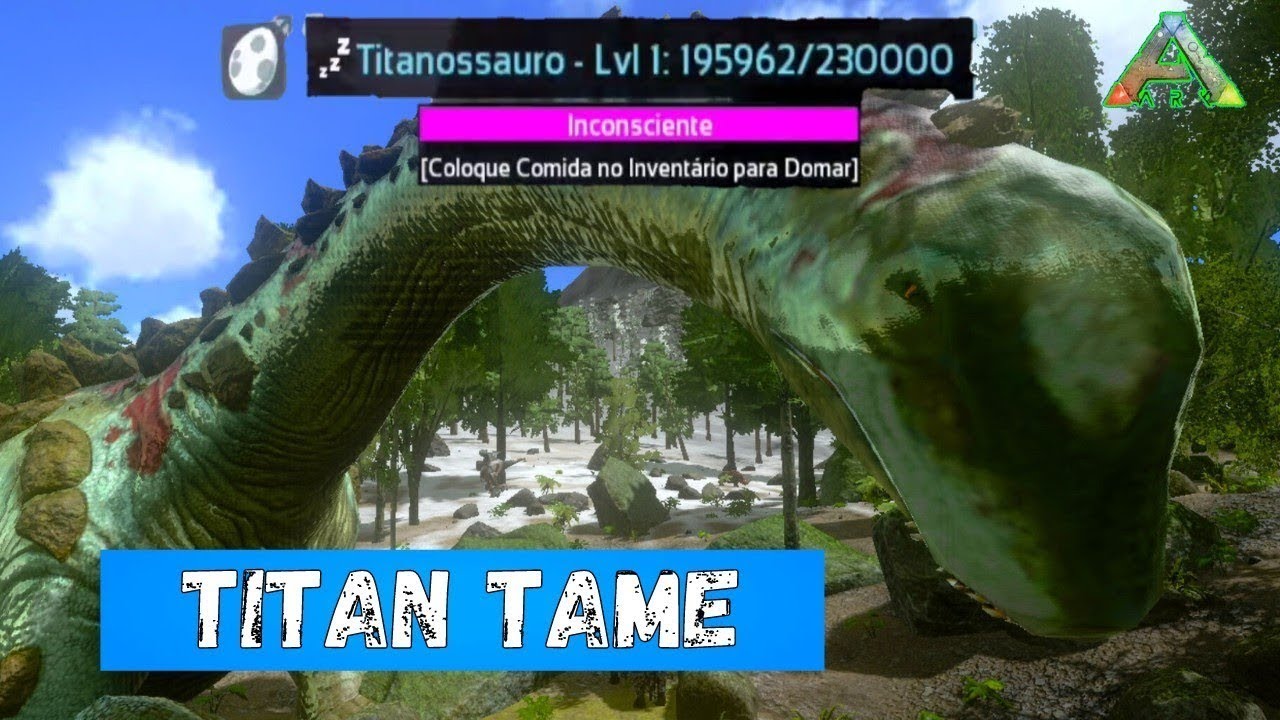 ARK MOBILE TITANOSAUR TAMING (SOLO) HOW TO TAME TITANOSAUR IN ARK MOBILE 2024