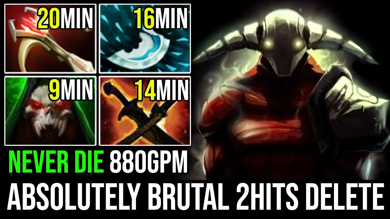 Absolutely Madness [Sven] Brutal Superman 2 Hits Destroyed - WTF Damage 880GPM Level God Dota 2