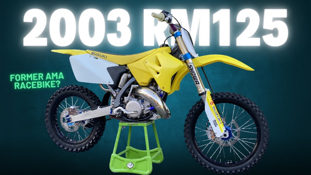 Timelapse of a Suzuki 2003 RM125 Full Rebuild