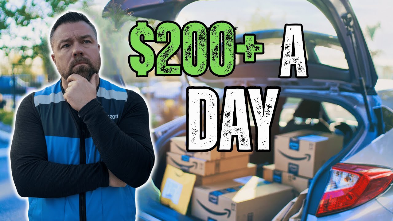 How To EASILY MAKE $200+ A DAY DOING AMAZON FLEX!