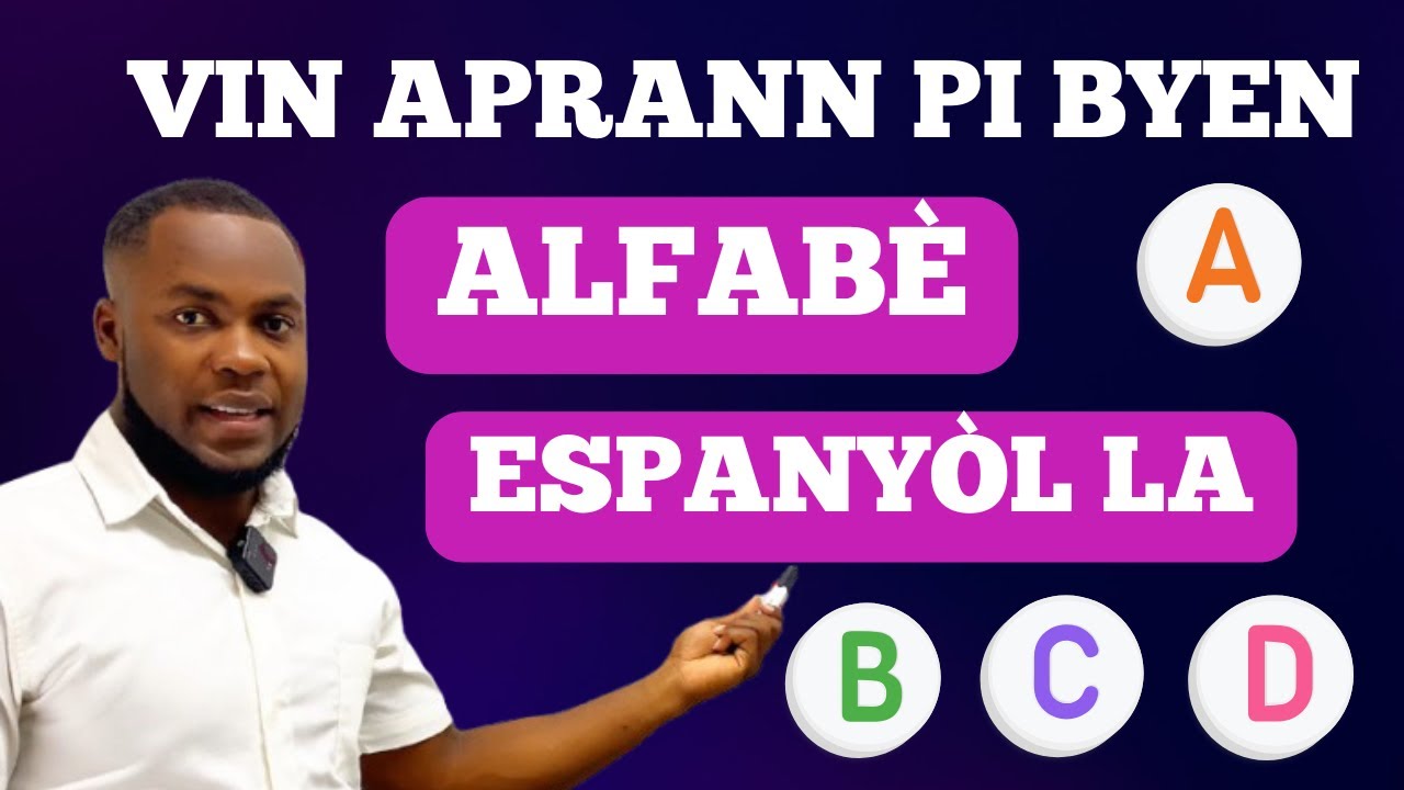 VIN APRANN ALFABÈ ESPANYÒL LA PI BYEN