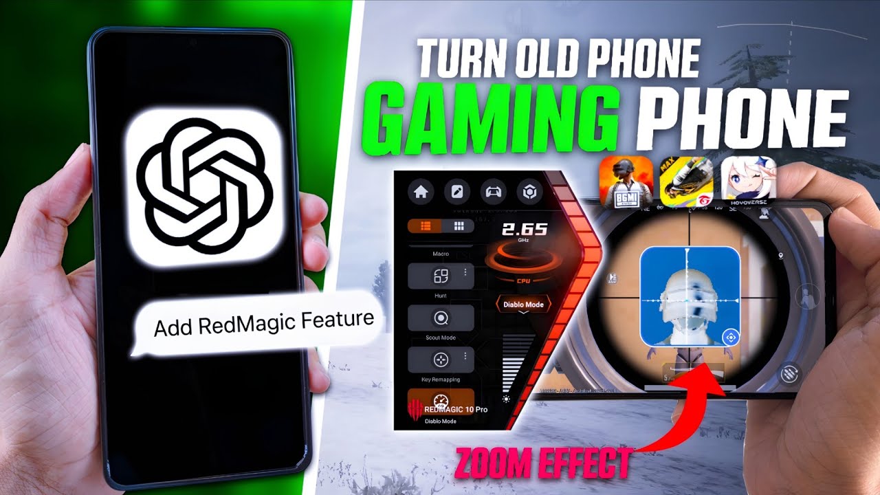 [No Root] ChatGPT Converted My Old Phone Into a Gaming Phone | 120 FPS in all High End Games