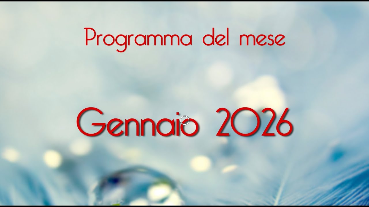 PROGRAMMA Gennaio 2026