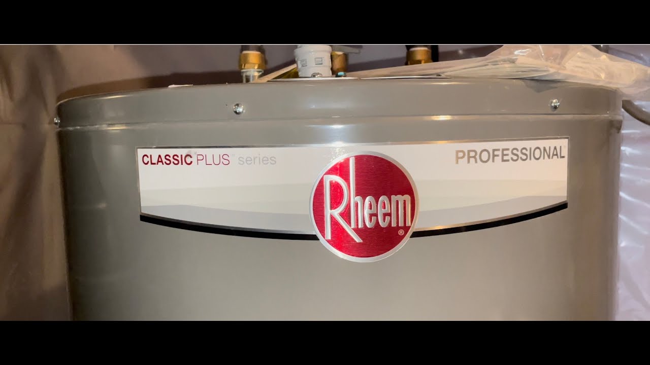 Flush & Drain Rheem Hot Water Tank | Step-by-Step Guide