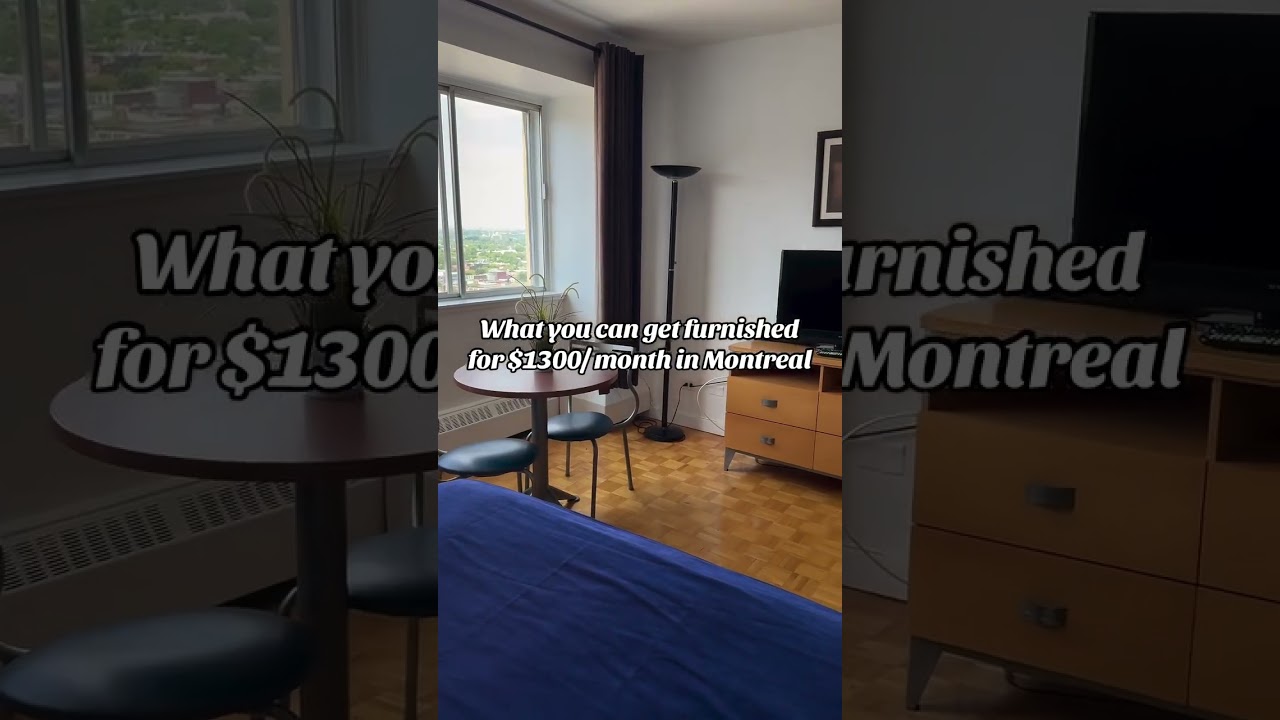 What $1300 gets you furnished in the McGill Ghetto 🛏️📍Montreal student housing tour &ndash; worth it or