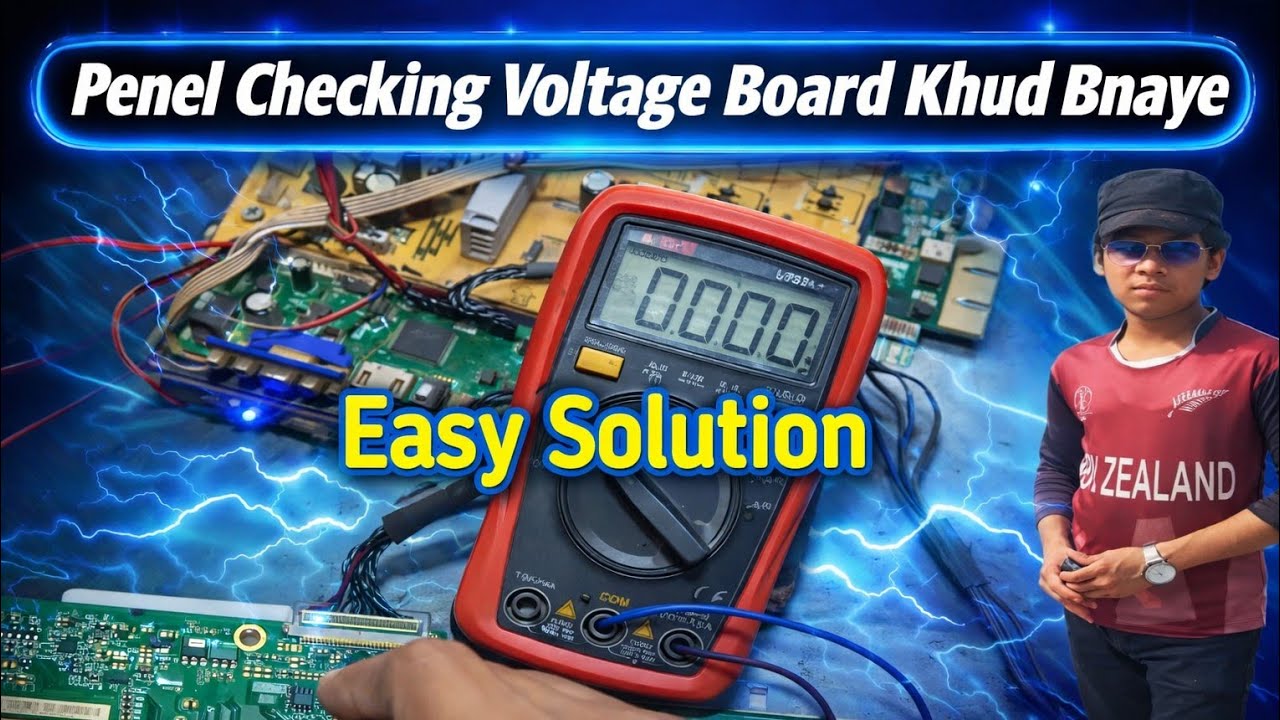 17 Inch Lcd Panel Repair Kaise Kre | All LCD Penal Testing Board Khud Bnaye 🤔