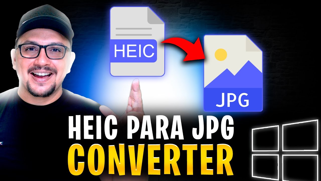 🔄 Como Converter HEIC para JPG no Windows Gr&aacute;tis [Sem Perder Qualidade]