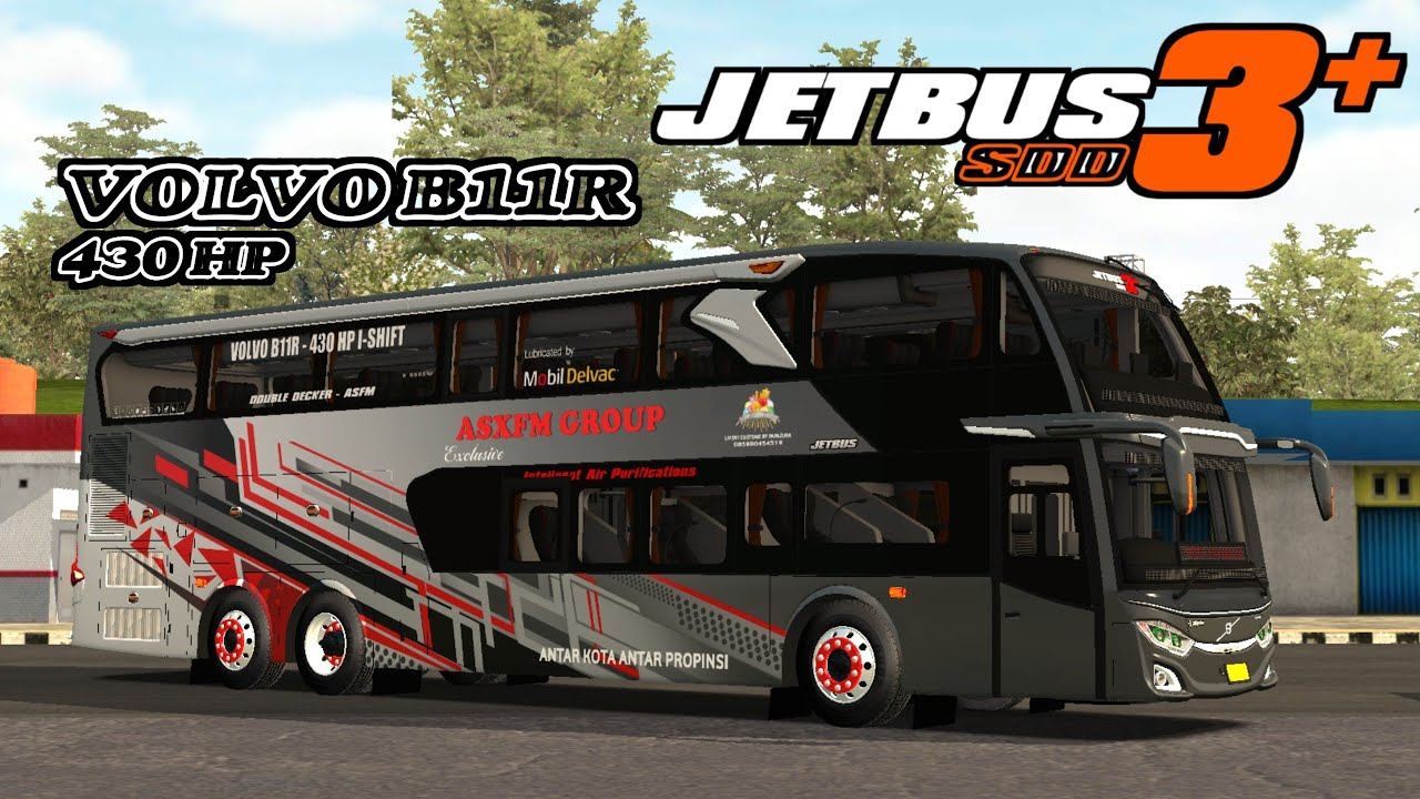 JB3+ SDD VOLVO B11R ASXFM UPDATE ‼️MOD BUSSID TERBARU