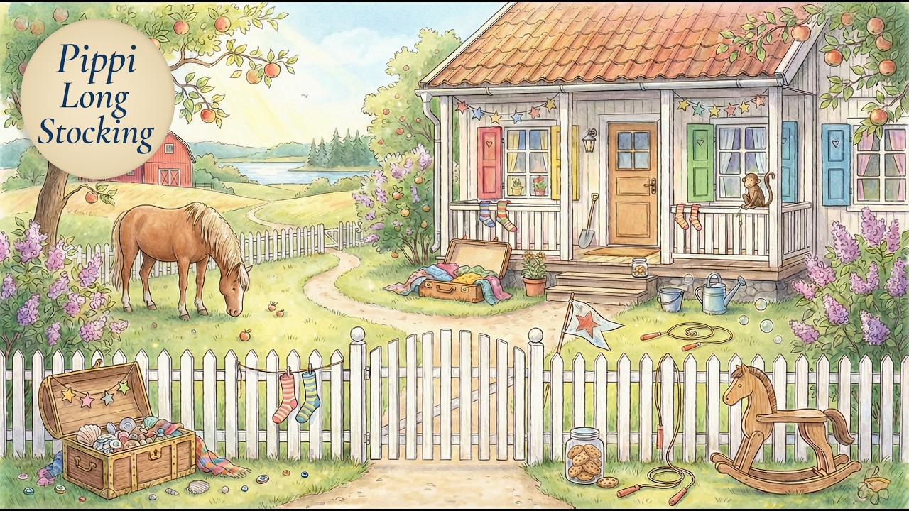 Tales from Villa Villekulla - Calm Classical Music for Work, Study & Concentration | 1 Hour Playlist