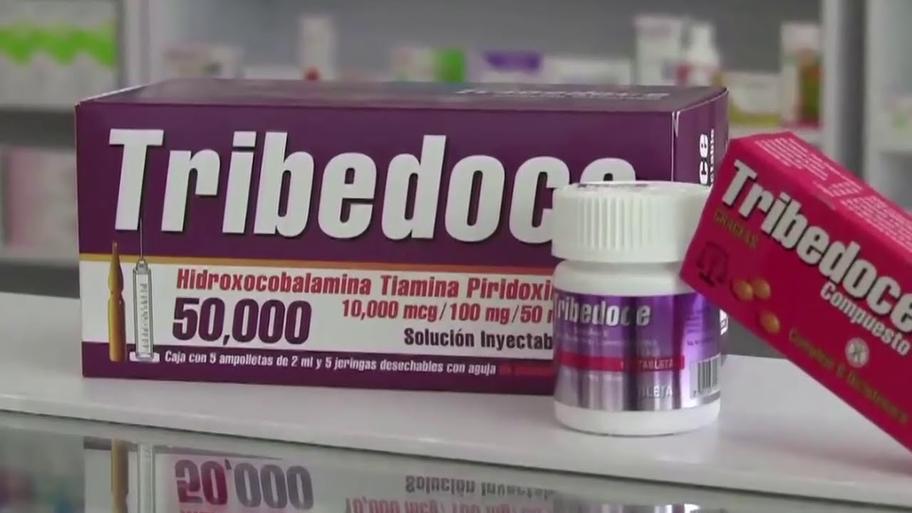 Tribedoce Complejo b y vitamina b12 beneficios - para que sirve