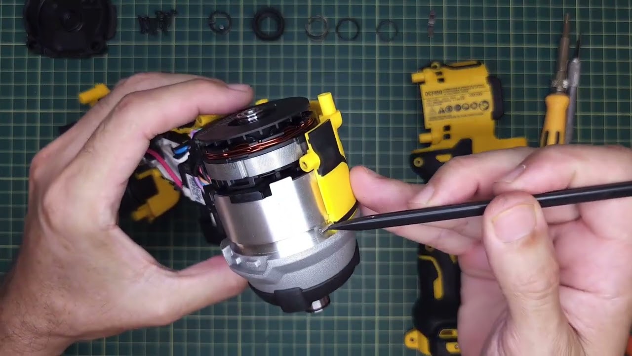 Full detail modifying Dewalt DCF850 to 3/8 impact wrench with DCF902 anvil - PART 1 - disassembly