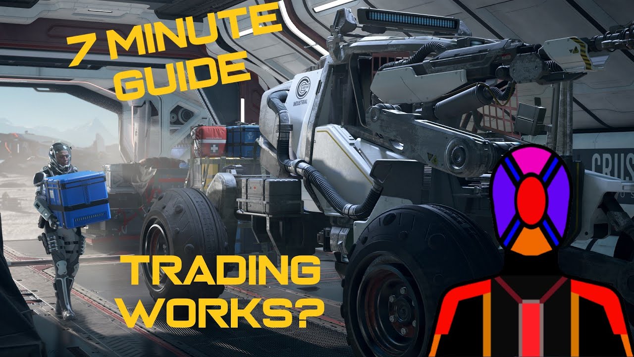 TRADING IS ACTUALLY KINDA GOOD? - 7 MINUTE GUIDE - Star Citizen - Getting Started!
