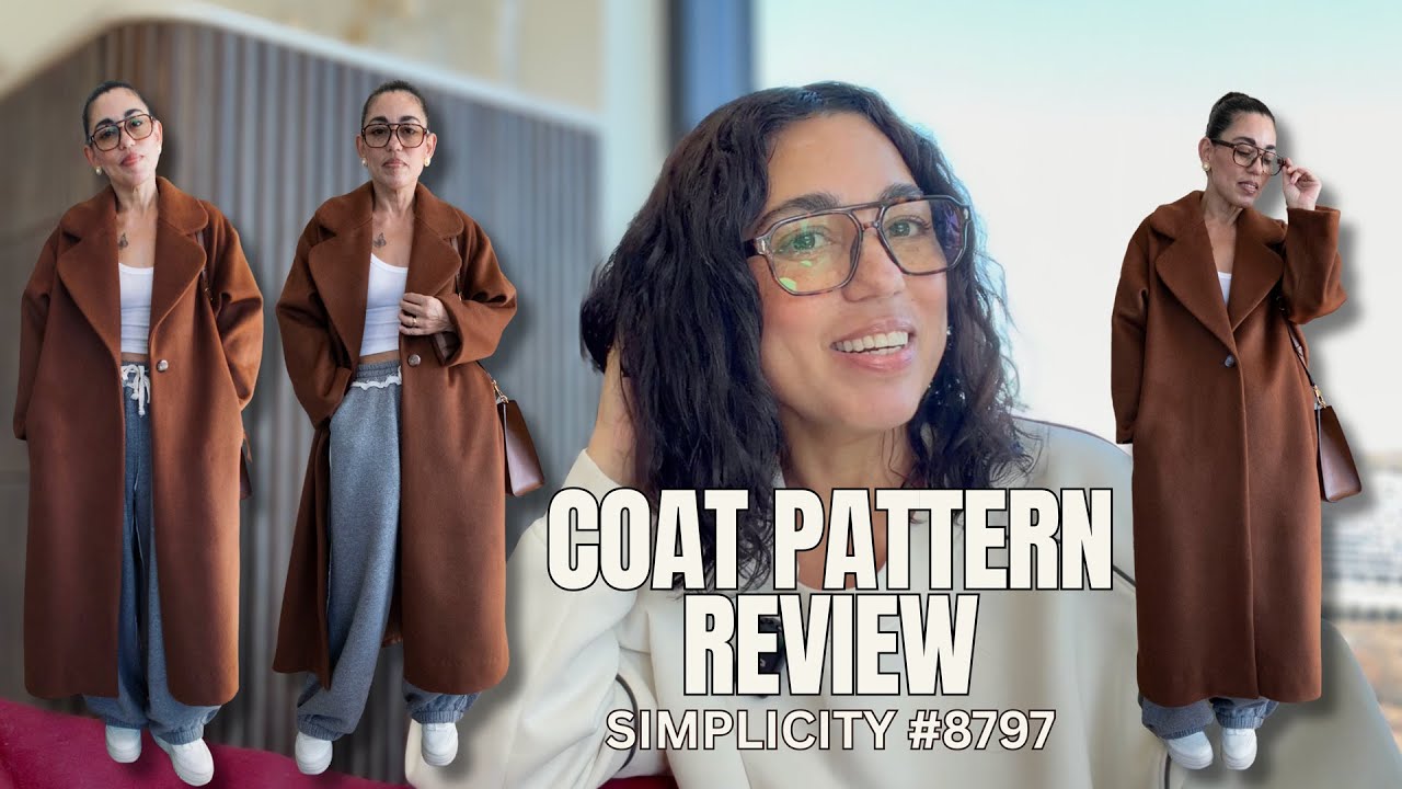 DIY Coat Pattern Review: Simplicity #8797
