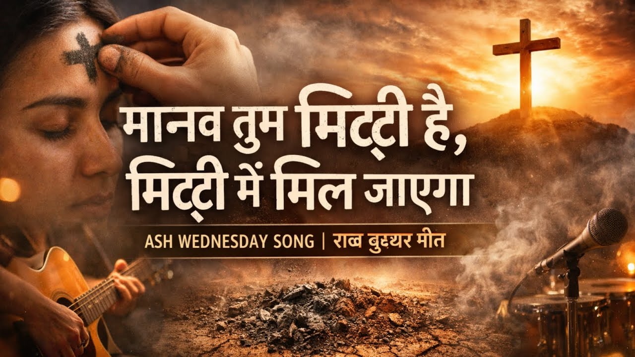 मानव तुम मिट्टी है | Ash Wednesday Hindi Worship Song 2026 | Lent Special Song 