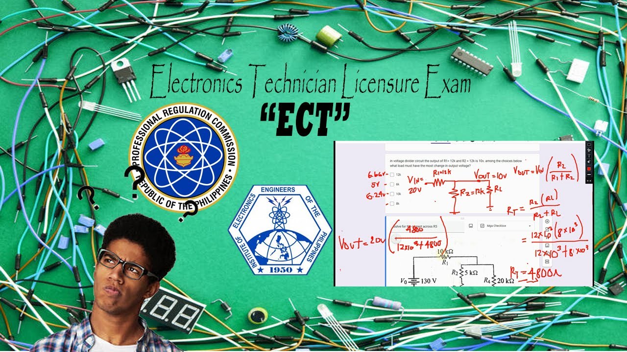 ECT Board Exam Voltage Divider question