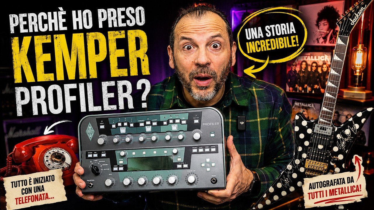Perchè ho preso il Kemper Profiler? Vi racconto una storia incredibile!