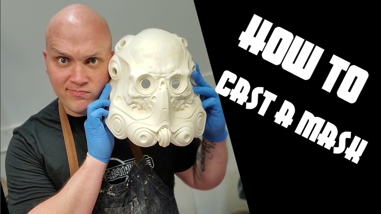 Casting a resin mask