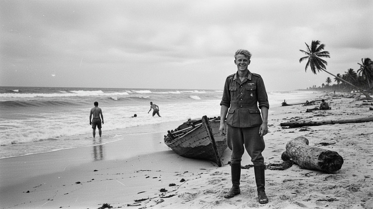 Shocked German POWs Hit Florida Beaches – Free Swims Blow Their Minds!