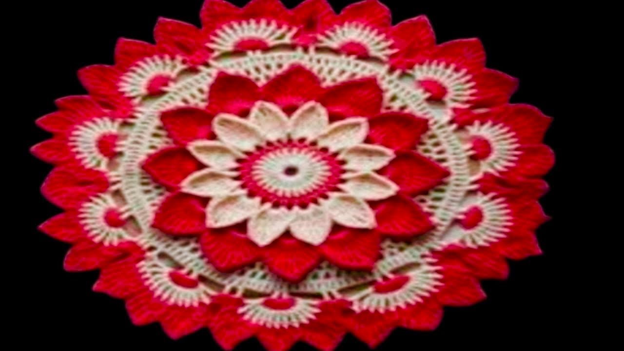 Gorgeous✨ crochet thaalpos✨Doily✨Mandala Lokricha✨Tablecloth #ytshortsindia