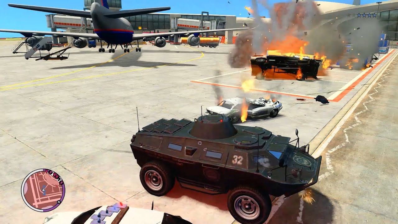 GTA 4 TBOGT: Epic APC Tank Rampage & 6-Star Police Chase Escape with Luis! 🚨🔥 - # 3