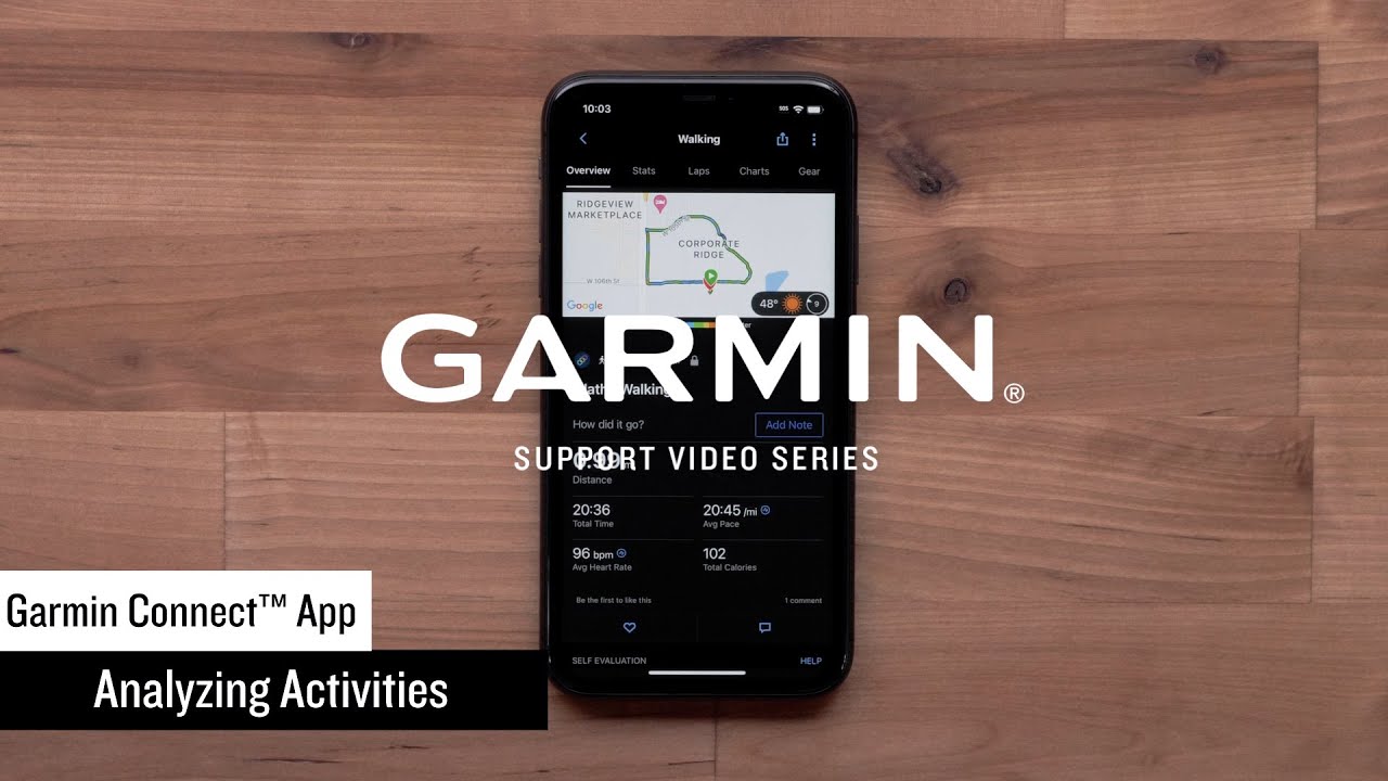 Garmin Support | Garmin Connect™ App | Analyzing Activities
