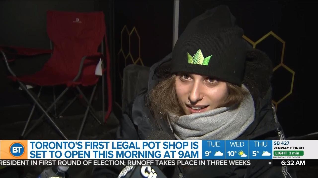 Toronto's first legal pot shop opens on Queen West