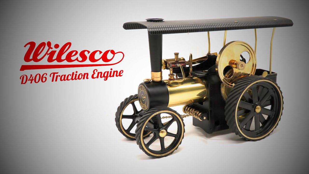 Wilesco D406 & Rolling Road Demonstration