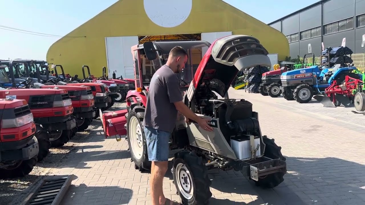 YANMAR RS24 з напівкабіною та гарною фрезою, в наявності на майданчику ВЕСТ